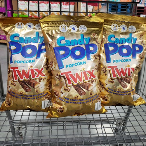 Twix Popcorn just hit shelves at Sam's Club. 