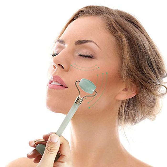 Jade Roller & Gua Sha Massage Tool Set