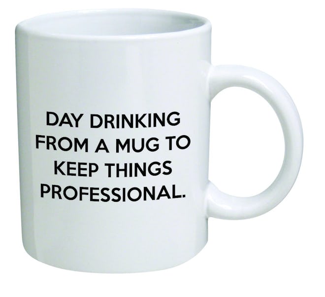 Funny Mug 11OZ - Day drinking from a mug to keep things professional