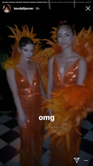 Kendall Jenner look-a-likes attended her 2019 Halloween party.