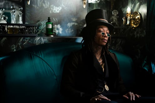 Wiz Khalifa's 'Dickinson' character is the personification of death.