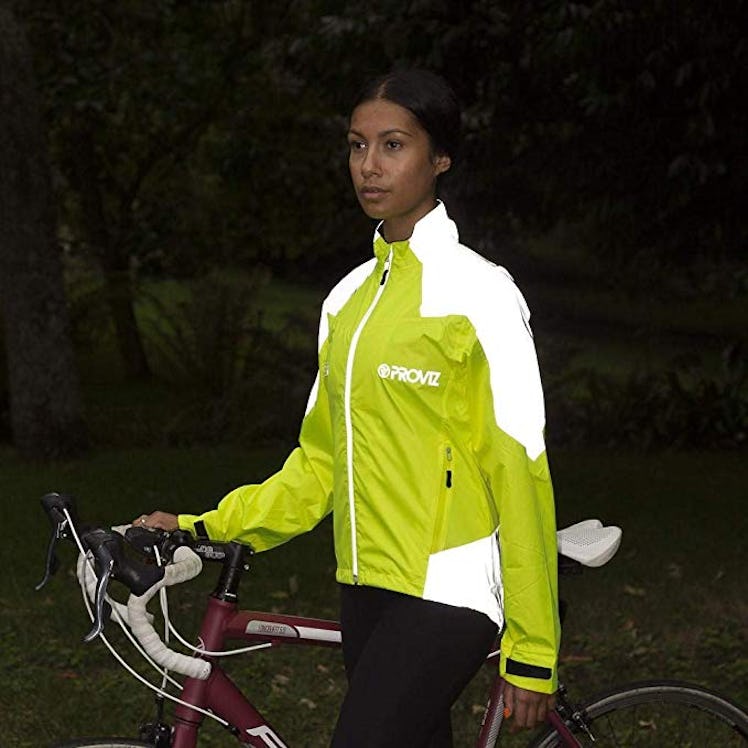Proviz Women's Nightrider Cycling Waterproof & Reflective Jacket 2.0