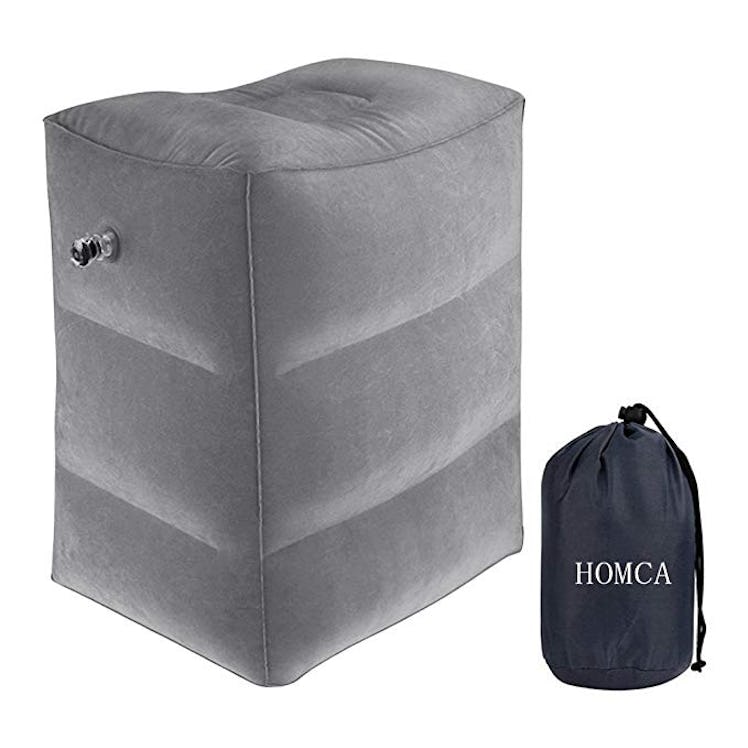 HOMCA Travel Foot Rest Pillow