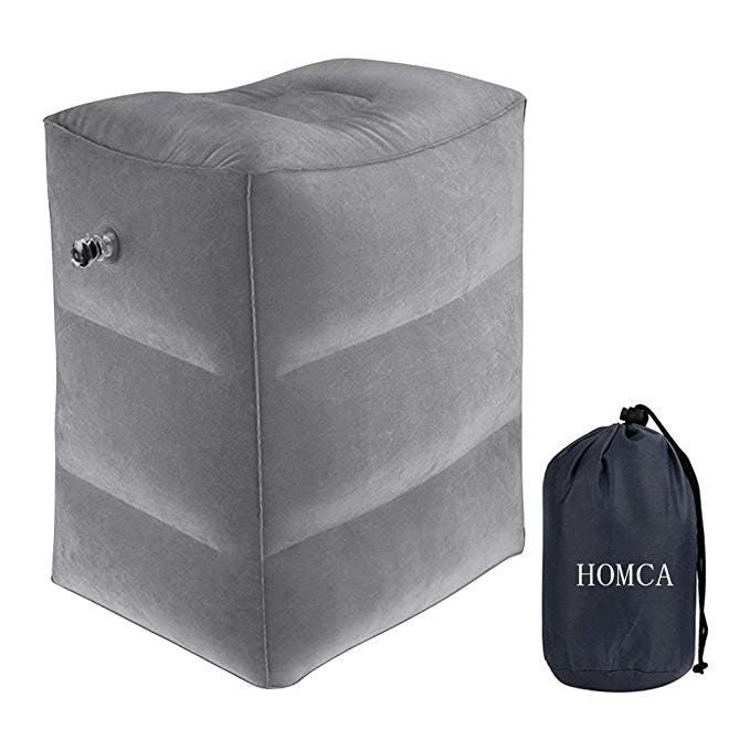 HOMCA Travel Foot Rest Pillow