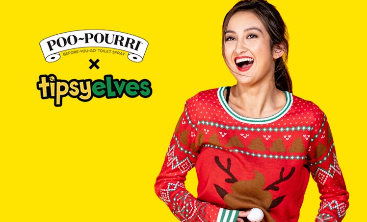 These NSFW Ugly Holiday Sweaters from Poo-Pourri