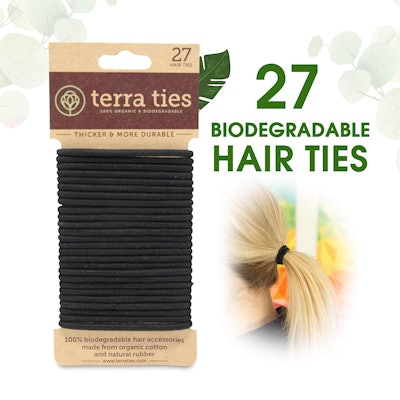 Terra Ties Biodegradable Elastic Hair Ties