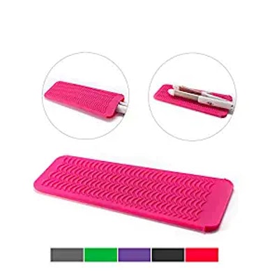 ZAXOP Resistant Silicone Mat Pouch for Hot Hair Tools