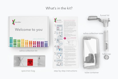 23andMe kit contents