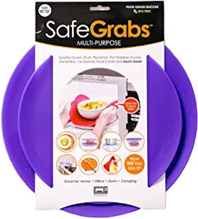 Safe Grabs: Original Multi-Purpose Silicone Microwave Mat