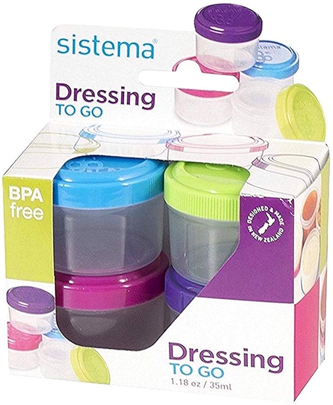 Sistema To Go Collection Salad Dressing Containers