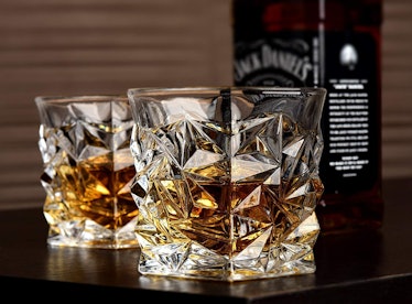 Diamond Whiskey Glasses (4-Set)