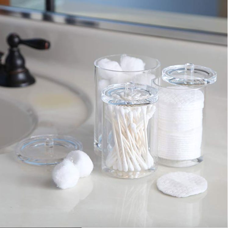 ARAD Cotton Ball & Swab Storage Set