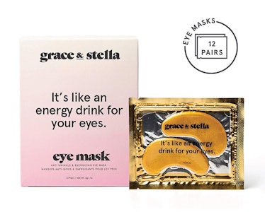 Grace & Stella Anti-Wrinkle + Energizing Gold Collagen Eye Masks (12 Pairs)