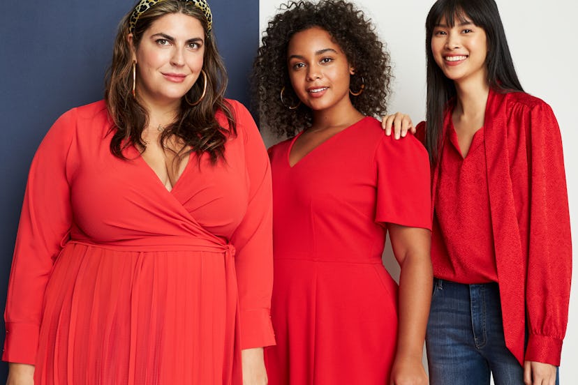 Stitch Fix x Katie Sturino features bold color and strong patterns typically not found in plus sizes...