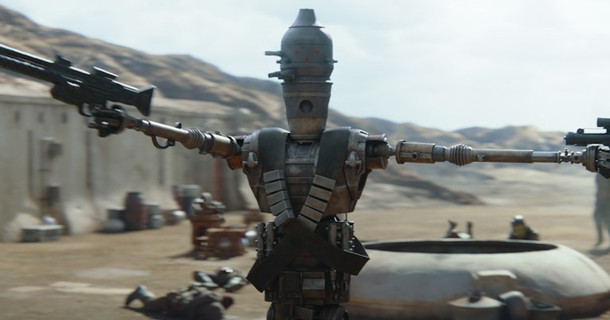 Ig 11 From The Mandalorian Is A New Bounty Hunting Droid In The Expanded Universe