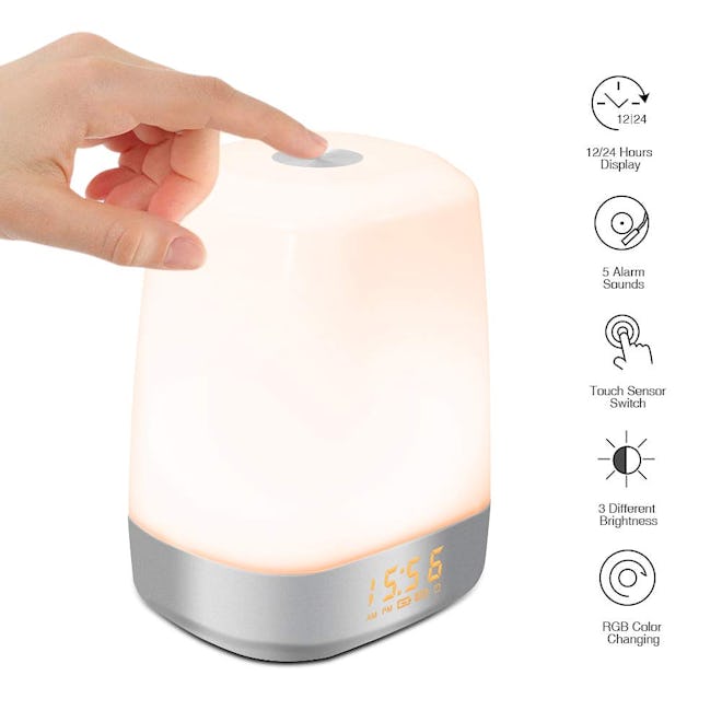 SOLLED Wake Up Light Alarm Clock