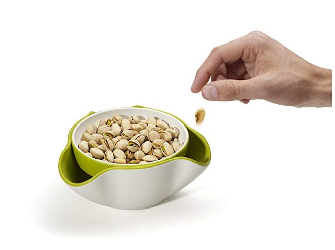 Joseph Joseph Double Dish Pistachio Bowl and Snack Serving Bowl