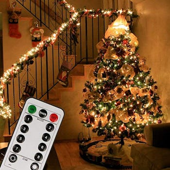 Koopower 200 LED Indoor String Light with Remote and Timer