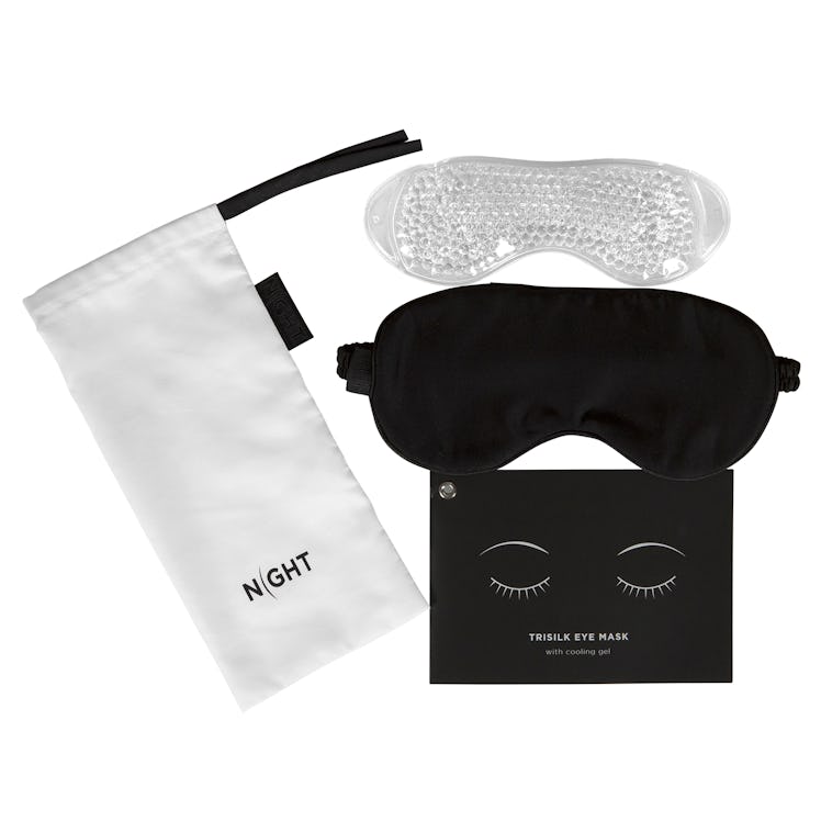 Silk Eye Mask With Cooling Gel Insert