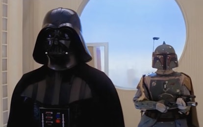 Darth Vader and Boba Fett in 'Star Wars Episode V: The Empire Strikes Back'