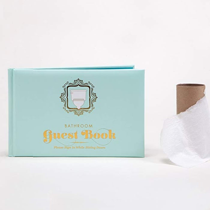 Knock Knock Bathroom Guest Book