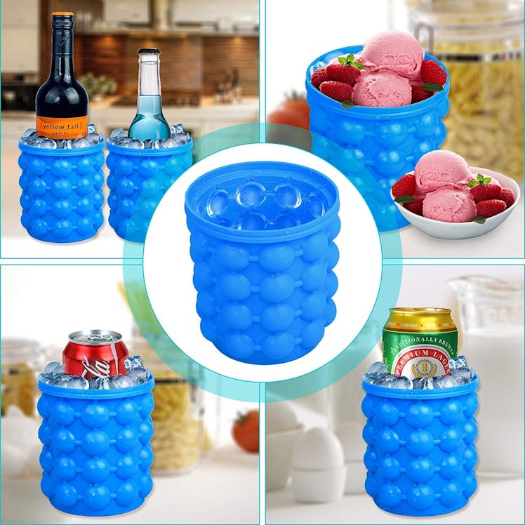 Besmon Ice Cube Mold Ice Bucket