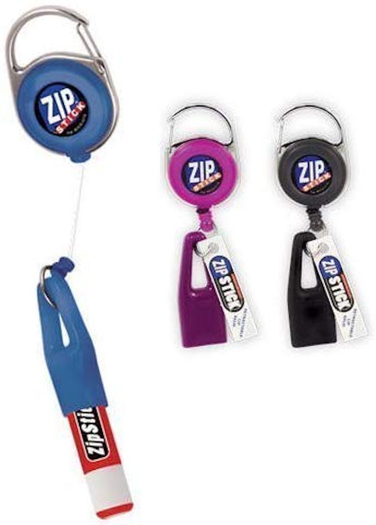 Zip Stick Retractable Lip Balm Holder