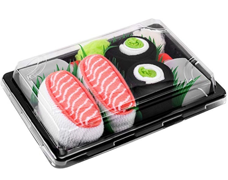 Rainbow Socks Sushi Socks