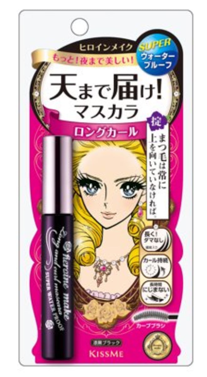 Kiss Me Heroine Make Long & Curl Mascara Waterproof, Super Black