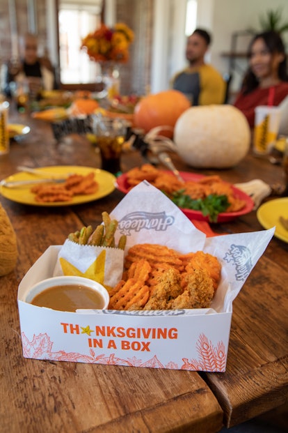 Hardee's Thanksgiving in a Box test items are a twist on classic dishes.