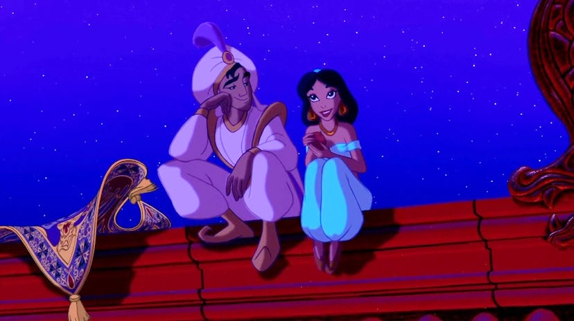 The animated version of "Aladdin" is available on Disney+.