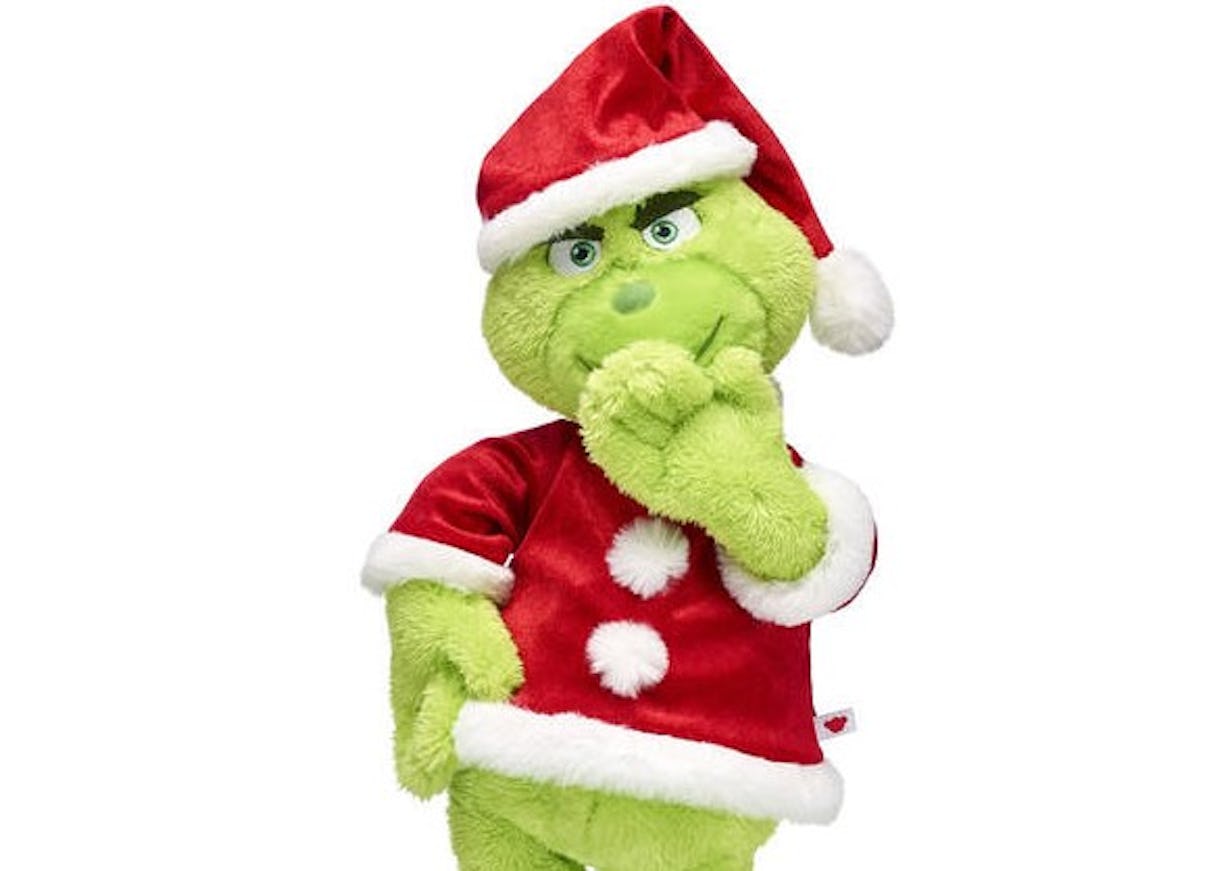 The Grinch BuildABear Is Making My Heart Grow 3 Sizes