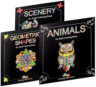 Adult Coloring Books (3-Pack)