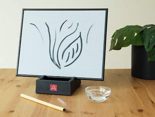 BUDDHA BOARD: Water Painting with Bamboo Brush & Stand