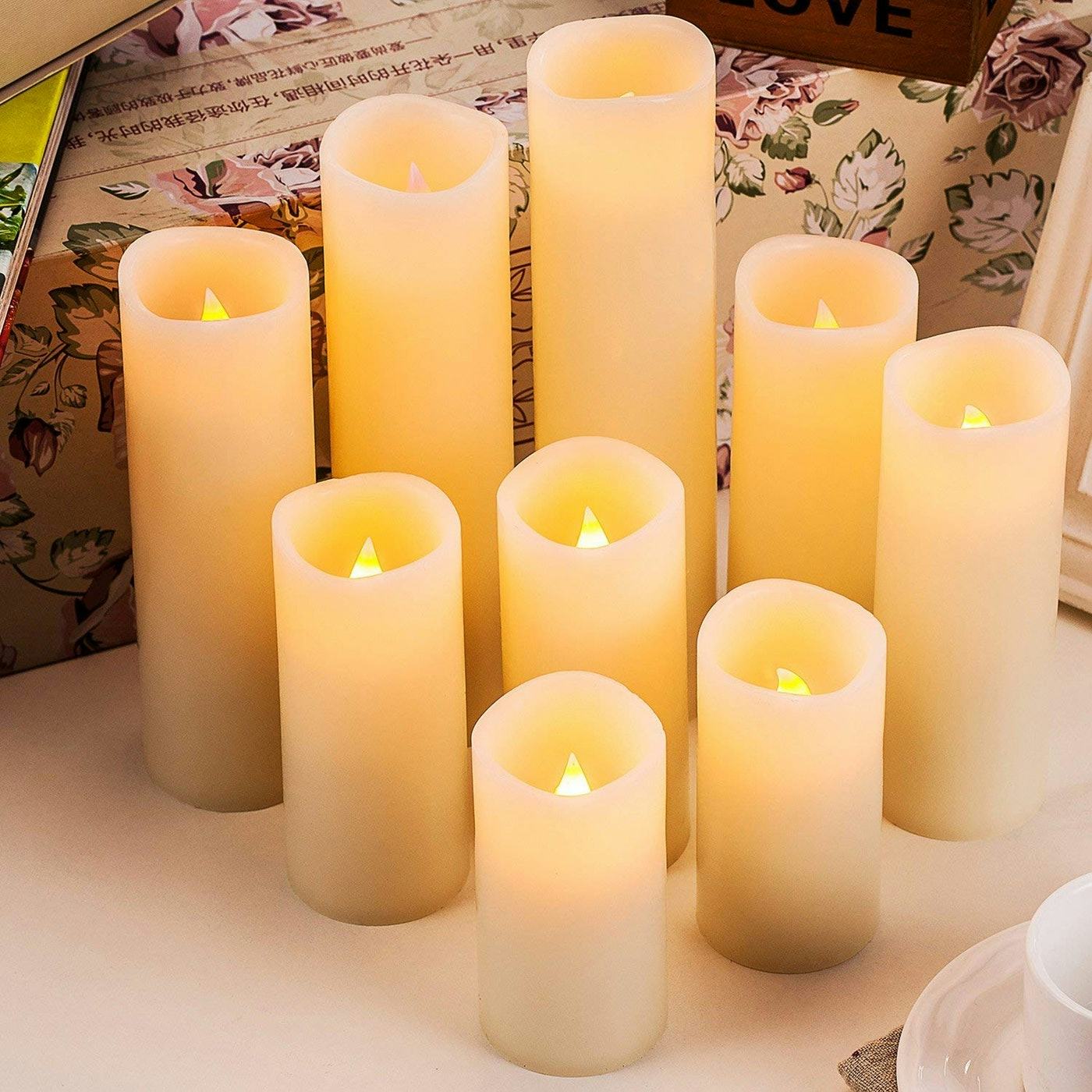 Enpornk Flameless Candles
