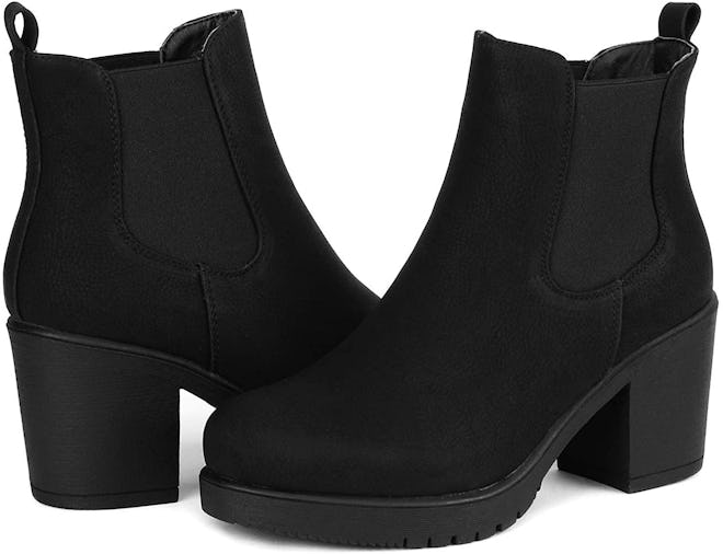 Dream Pairs High Heel Ankle Boots