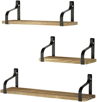 Love-KANKEI Rustic Wood Shelves (3-Pack)