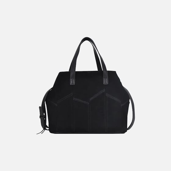 Antik Kraft Suede Patchwork Satchel