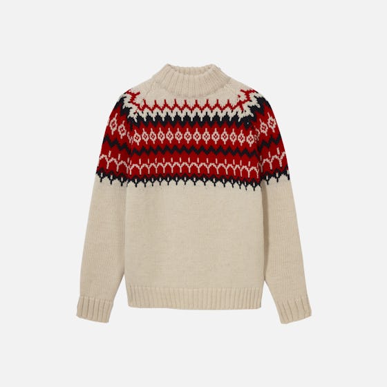 & Daughter Bansha Fair Isle Knit sweater