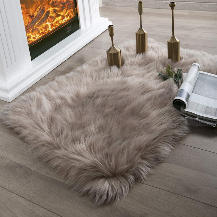 Ashler Faux Fur Rug