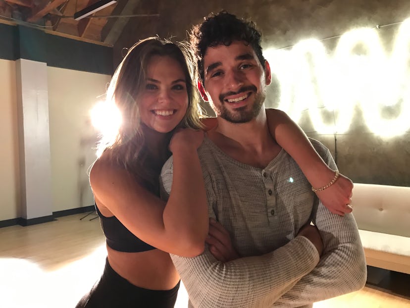 Hannah Brown and her DWTS partner Alan Bersten.