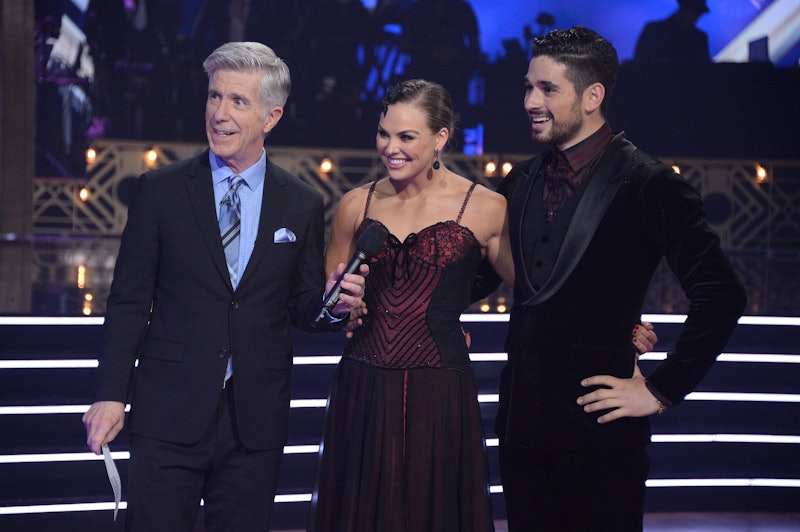 Hannah Brown and Alan Bersten in Week 9 of Dancing with the Stars.