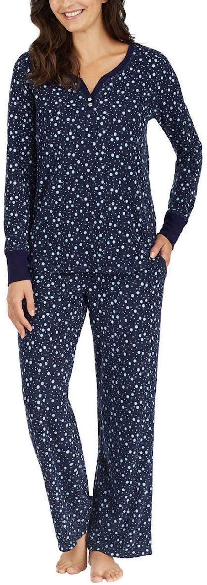 Nautica Fleece Pajama Set