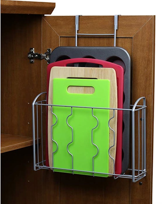 SimpleHouseware Over the Cabinet Door Organizer Holder