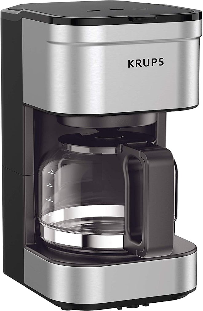 KRUPS Simply Brew 5-Cup Compact Filter Drip Coffee Maker