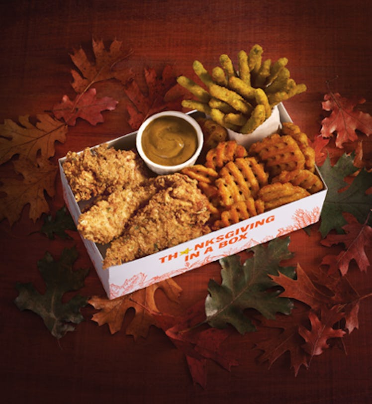 Hardee's Thanksgiving in a Box test items put a twist on classic dishes.