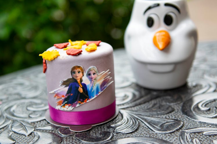 The Anna and Elsa Petit Cake is available at Disney Springs for the release of 'Frozen 2.'