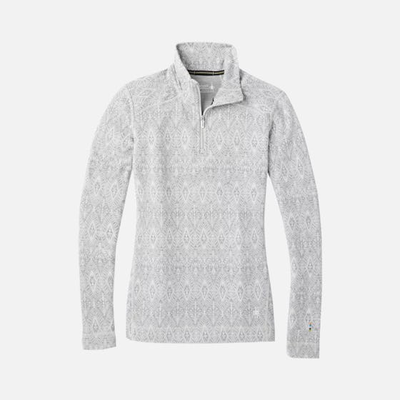 Merino 250 Base Layer Pattern 1/4 Zip jacket