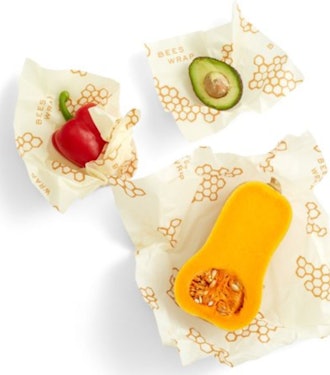 Beeswax Wraps-Set of 3 Reusable Bees Wax Food Wraps
