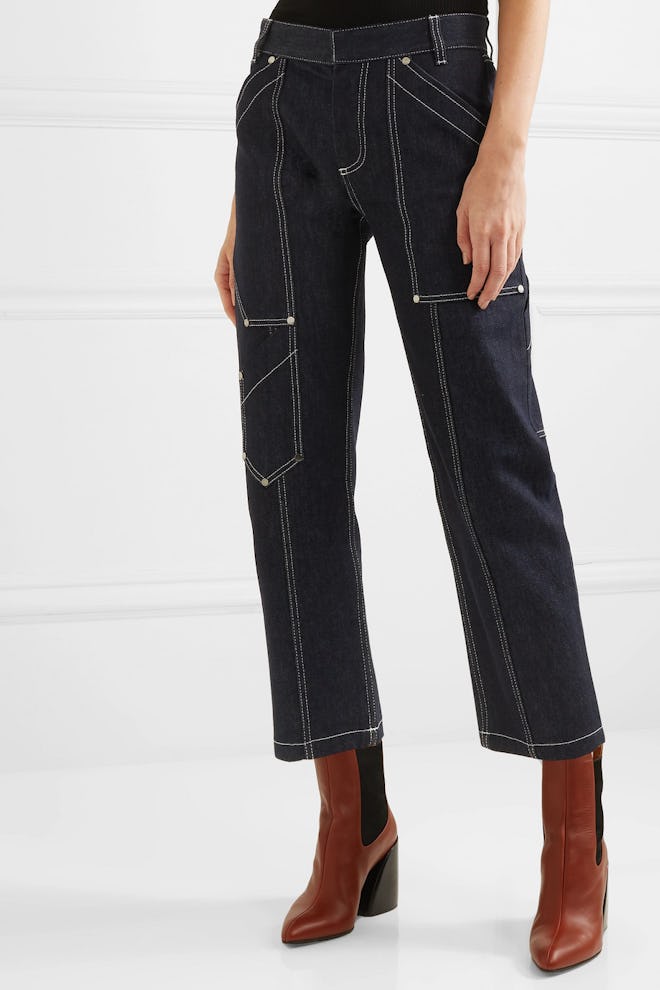 Cropped Hi-Rise Jeans